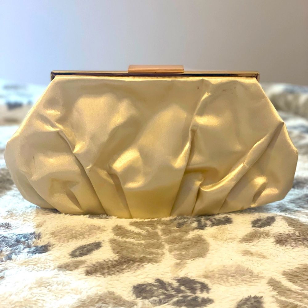 Tan Clutch